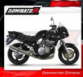 scarico silenziatore DOMINATOR omologato OVAL adatto alla moto GSF 600 BANDIT 1995 - 1999 3