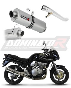 GSF 600 BANDIT Omologato Silenziatore Scarico OVAL 1995 - 1999