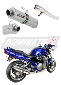 GSF 600 BANDIT Omologato Silenziatore Scarico TONDO 2000 - 2004