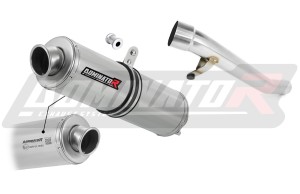 GSF 1200 BANDIT Homologated EXHAUST Silencer ROUND 1996 - 2000