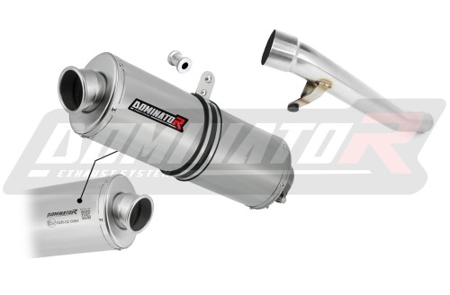 scarico silenziatore DOMINATOR omologato OVAL adatto alla moto GSF 1200 BANDIT 1996 - 2000 3