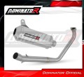 impianto di scarico completo con silenziatore DOMINATOR Full System OV G2 adatto alla moto Yamaha YZF R125 2019 - 2020 3
