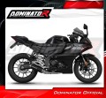 impianto di scarico completo con silenziatore DOMINATOR Full System OV G2 nero adatto alla moto Yamaha YZF R125 2019 - 2020 5