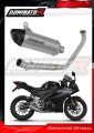 impianto di scarico completo con silenziatore DOMINATOR Full System titanio HP8 adatto alla moto Yamaha YZF R125 2019 - 2020 2