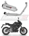 complete exhaust system with muffler DOMINATOR Full System OV G2 fits to Yamaha MT 125 2021  2024