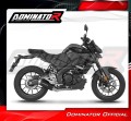 kompletny układ wydechowy z tłumikiem DOMINATOR Full System OV G2 CZARNY pasujący do motocykla Yamaha MT 125 2021 - 2024 5