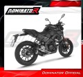 impianto di scarico completo con silenziatore DOMINATOR Full System OV G2 nero adatto alla moto Yamaha MT 125 2020  4