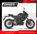 impianto di scarico completo con silenziatore DOMINATOR Full System OV G2 nero adatto alla moto Yamaha MT 125 2020  5