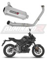 impianto di scarico completo con silenziatore DOMINATOR Full System OV G2 adatto alla moto Yamaha MT 125 2024 - 2026