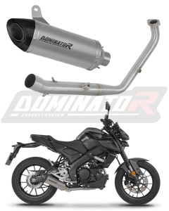 Yamaha MT 125 2024 - 2026 (Euro 5+) Impianto di scarico Collettori Marmitta Silenziatore Titanio HP8 + dB killer
