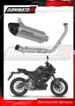 complete exhaust system with muffler DOMINATOR Full System titanium HP8 fits to Yamaha MT 125 2024  2026 2