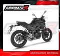 impianto di scarico completo con silenziatore DOMINATOR Full System titanio HP8 adatto alla moto Yamaha MT 125 2024 - 2026 4
