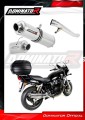scarico silenziatore DOMINATOR omologato rotondo adatto alla moto GSX 750 INAZUMA 1998 - 2003 2