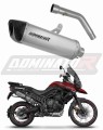 scarico silenziatore DOMINATOR titanio HP6 adatto alla moto Triumph Tiger 800 XCA 2018 - 2020