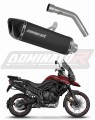 scarico silenziatore DOMINATOR HP6 nero adatto alla moto Triumph Tiger 800 XCA 2018 - 2020