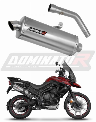 scarico silenziatore DOMINATOR P7 adatto alla moto Triumph Tiger 800 XCA 2018 - 2020