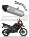 scarico silenziatore DOMINATOR titanio HP7 adatto alla moto Triumph Tiger 800 XCA 2018 - 2020