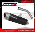 scarico silenziatore DOMINATOR S6 nero adatto alla moto Triumph Tiger 800 XCA 2018 - 2020 3