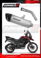 scarico silenziatore DOMINATOR titanio HP6 adatto alla moto Triumph Tiger 800 XCA 2018 - 2020 2