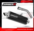 scarico silenziatore DOMINATOR P7 nero adatto alla moto Triumph Tiger 800 XCA 2018 - 2020 3