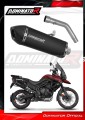 scarico silenziatore DOMINATOR HP7 nero adatto alla moto Triumph Tiger 800 XCA 2018 - 2020 2