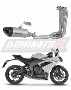 Triumph Daytona 660 2024 - 2026 Impianto di scarico Collettori Marmitta Silenziatore Titanio HP8 + dB killer