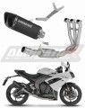 scarico silenziatore DOMINATOR HP6 nero adatto alla moto Triumph Daytona 660 2024 - 2026
