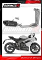 scarico silenziatore DOMINATOR HP8 nero adatto alla moto Triumph Daytona 660 2024 - 2026 2