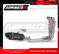 scarico silenziatore DOMINATOR HP8 nero adatto alla moto Triumph Daytona 660 2024 - 2026 3