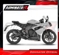 scarico silenziatore DOMINATOR HP8 nero adatto alla moto Triumph Daytona 660 2024 - 2026 5