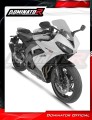 scarico silenziatore DOMINATOR S6 nero adatto alla moto Triumph Daytona 660 2024 - 2026 6