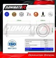 scarico silenziatore DOMINATOR GPS adatto alla moto Triumph Daytona 660 2024 - 2026 7