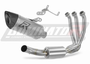 CF MOTO 675 NK 2024 - 2026 Impianto di scarico Collettori Marmitta Silenziatore Titanio HP8 + dB killer