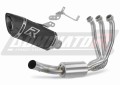 impianto di scarico completo con silenziatore DOMINATOR Full System HP8 nero adatto alla moto CF MOTO 675 NK 2024 - 2026