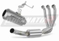 impianto di scarico completo con silenziatore DOMINATOR Full System GPS adatto alla moto CF MOTO 675 NK 2024 - 2026