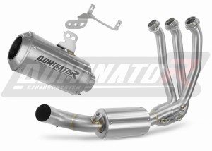 CF MOTO 675 NK 2024 - 2026 Impianto di scarico Collettori Marmitta Silenziatore GPS + dB killer