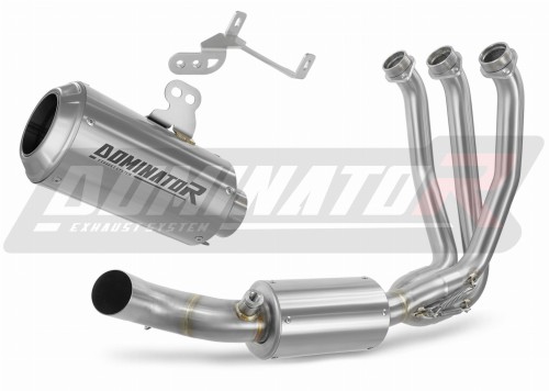 impianto di scarico completo con silenziatore DOMINATOR Full System GPS adatto alla moto CF MOTO 675 NK 2024 - 2026