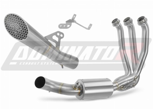 impianto di scarico completo con silenziatore DOMINATOR Full System GP3 adatto alla moto CF MOTO 675 NK 2024 - 2026