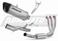 impianto di scarico completo con silenziatore DOMINATOR Full System titanio HP6 adatto alla moto CF MOTO 675 NK 2024 - 2026