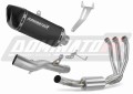 impianto di scarico completo con silenziatore DOMINATOR Full System HP6 nero adatto alla moto CF MOTO 675 NK 2024 - 2026