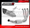 impianto di scarico completo con silenziatore DOMINATOR Full System titanio HP8 adatto alla moto CF MOTO 675 NK 2024 - 2026 2