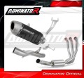 complete exhaust system with muffler DOMINATOR Full System S6 BLACK fits to CF MOTO 675 NK 2024  2026 2