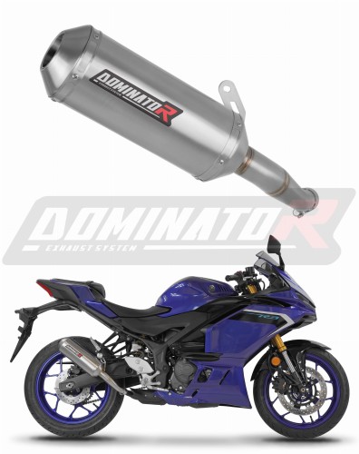 scarico silenziatore DOMINATOR OV G2 adatto alla moto Yamaha YZF-R3 2025 - 2026