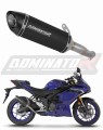 scarico silenziatore DOMINATOR HP8 nero adatto alla moto Yamaha YZF-R3 2025 - 2026