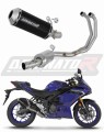 complete exhaust system with muffler DOMINATOR Full System OV G2 BLACK fits to Yamaha YZFR3 2025  2026