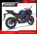 scarico silenziatore DOMINATOR HP8 nero adatto alla moto Yamaha YZF-R3 2025 - 2026 4