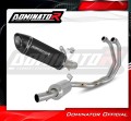 impianto di scarico completo con silenziatore DOMINATOR Full System HP8 nero adatto alla moto Yamaha YZF-R3 2025 - 2026 3