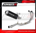 impianto di scarico completo con silenziatore DOMINATOR Full System OV G2 nero adatto alla moto Yamaha YZF-R3 2025 - 2026 3