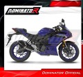 impianto di scarico completo con silenziatore DOMINATOR Full System OV G2 nero adatto alla moto Yamaha YZF-R3 2025 - 2026 5