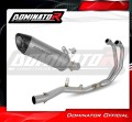 impianto di scarico completo con silenziatore DOMINATOR Full System titanio HP8 adatto alla moto Yamaha YZF-R3 2025 - 2026 3